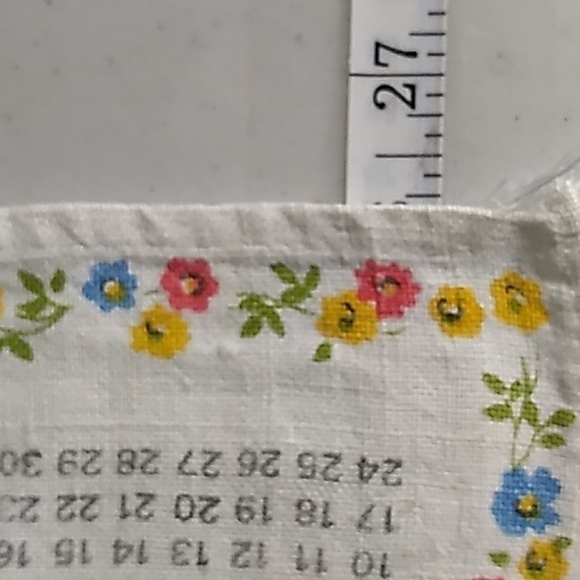 1978 dish towel wall calendar souvenir - Picture 8 of 9